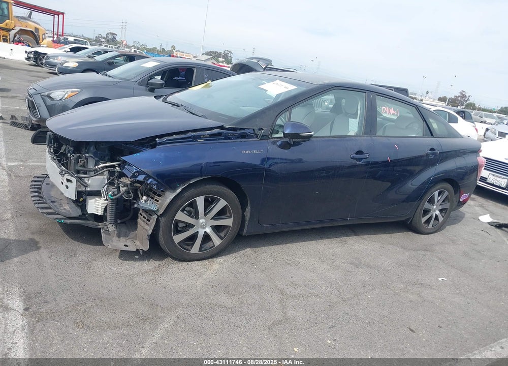 2018 TOYOTA MIRAI VIN: JTDBVRBD0JA003989