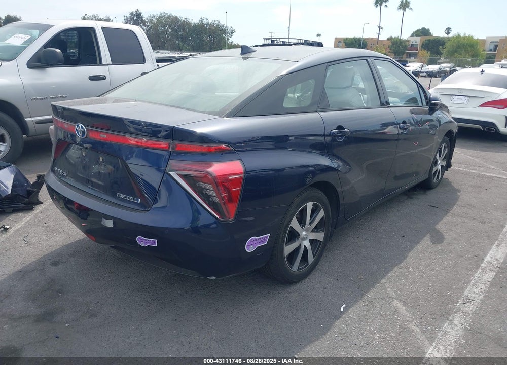 2018 TOYOTA MIRAI VIN: JTDBVRBD0JA003989