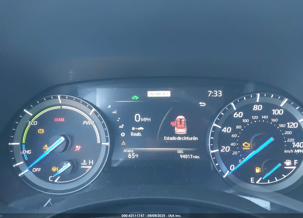2021 TOYOTA HIGHLANDER HYBRID XLE VIN: 5TDGARAH6MS008658