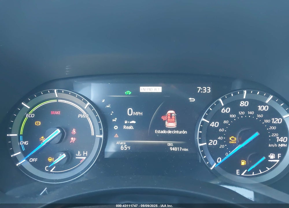 2021 TOYOTA HIGHLANDER HYBRID XLE VIN: 5TDGARAH6MS008658