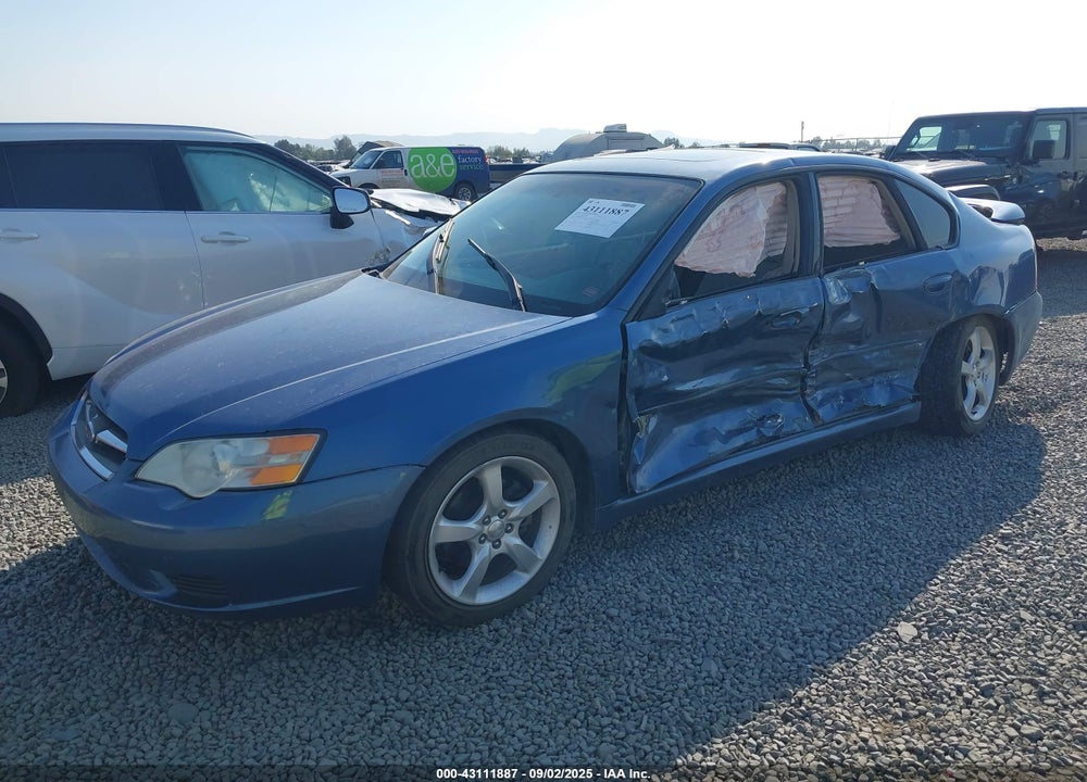 2007 SUBARU LEGACY 2.5I VIN: 4S3BL616877207226