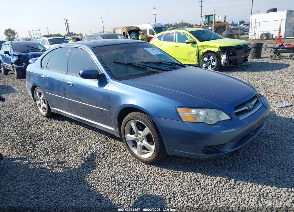 2007 SUBARU LEGACY 2.5I VIN: 4S3BL616877207226