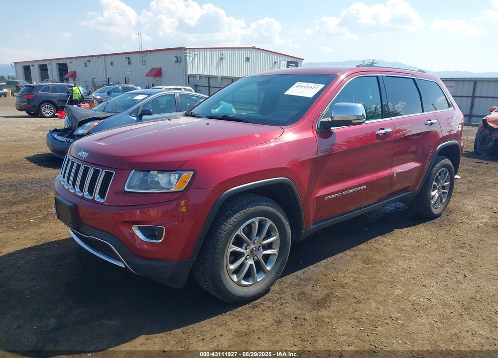 2014 JEEP GRAND CHEROKEE VIN: 1C4RJFBG2EC558021