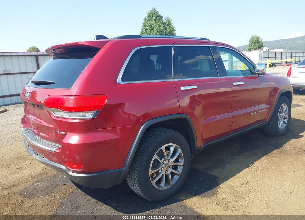 2014 JEEP GRAND CHEROKEE VIN: 1C4RJFBG2EC558021