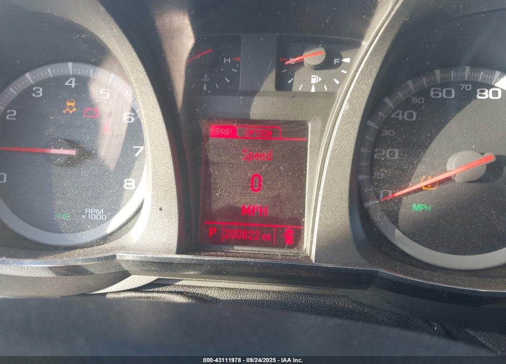 2013 GMC TERRAIN SLE-1 VIN: 2GKALMEK7D6119582
