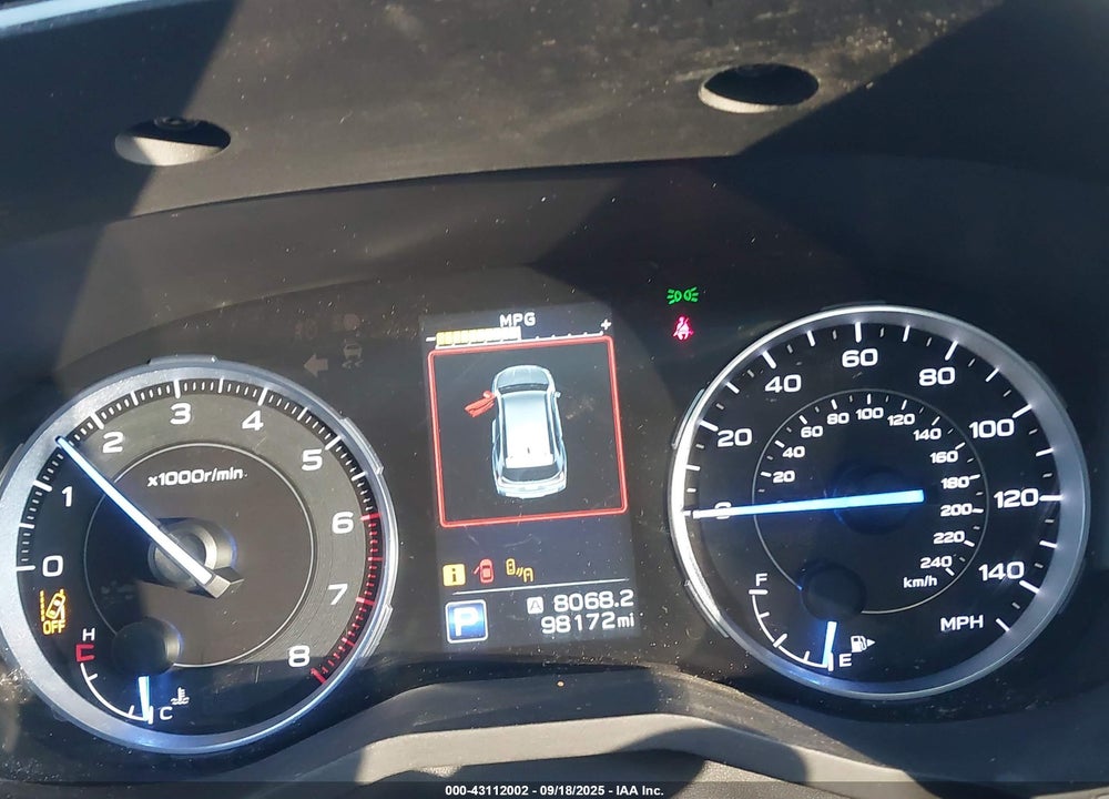 2019 SUBARU ASCENT VIN: 4S4WMAPD4K3460112