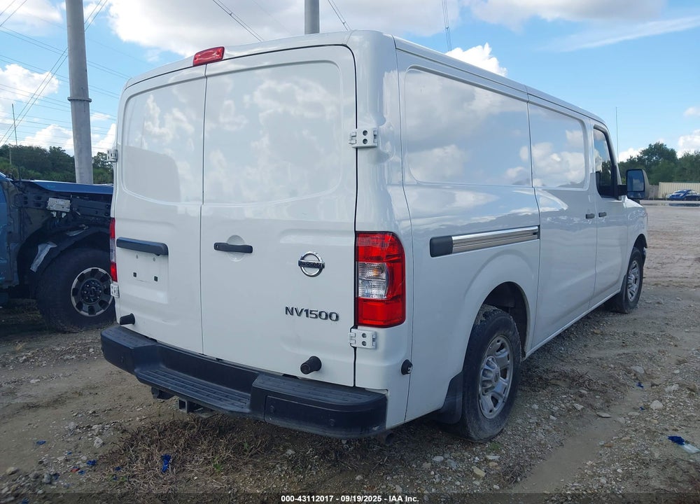 2019 NISSAN NV CARGO NV1500 SV V6 VIN: 1N6BF0KMXKN809578