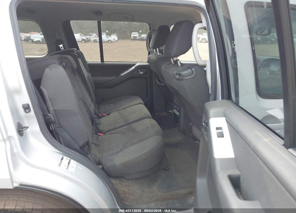 2012 NISSAN PATHFINDER VIN: 5N1AR1NN7CC626728