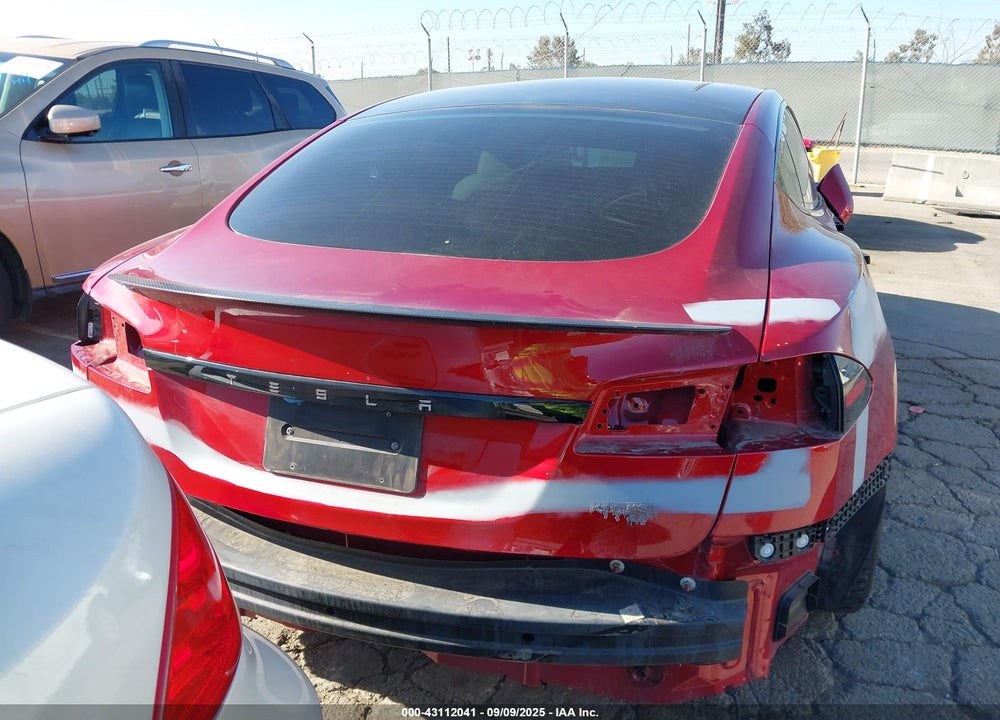 2023 TESLA MODEL S VIN: 5YJSA1E62PF511729