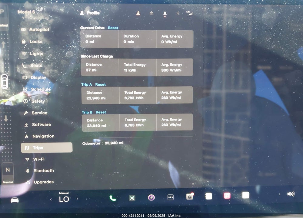 2023 TESLA MODEL S VIN: 5YJSA1E62PF511729