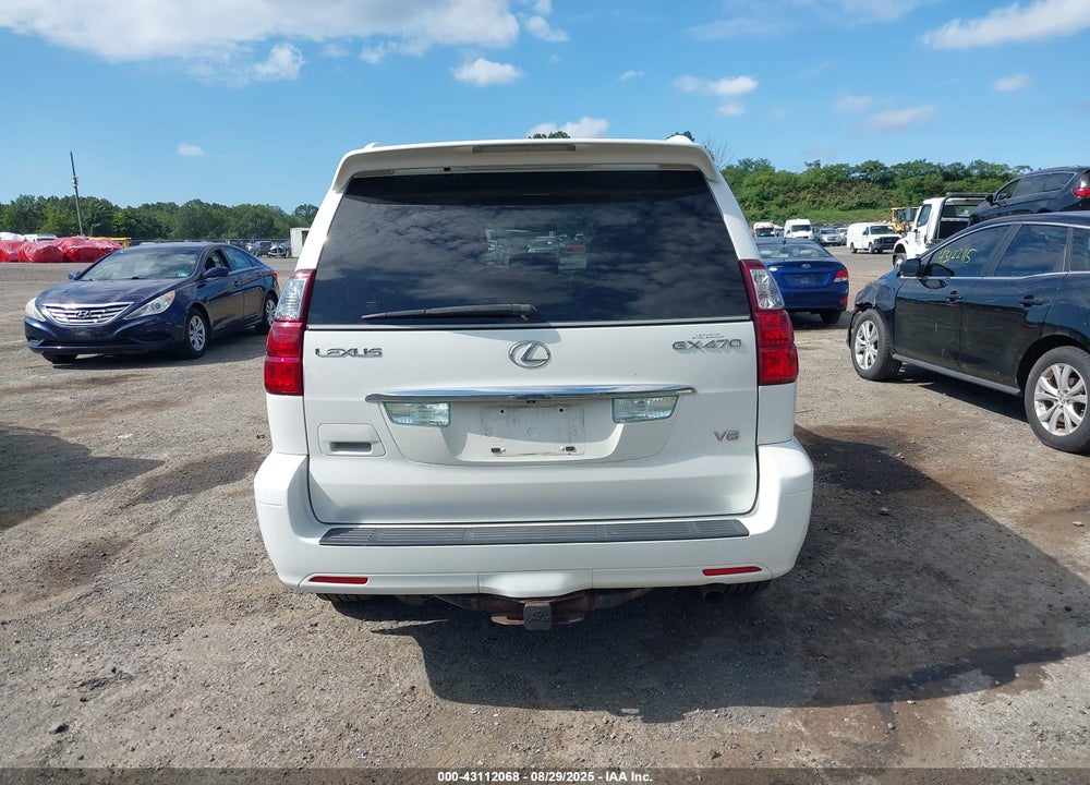 2008 LEXUS GX 470 VIN: JTJBT20X380159189
