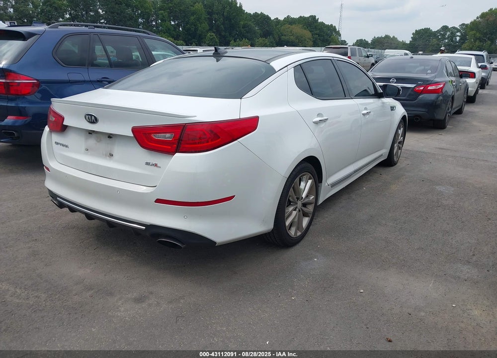 2015 KIA OPTIMA VIN: 5XXGR4A64FG439367
