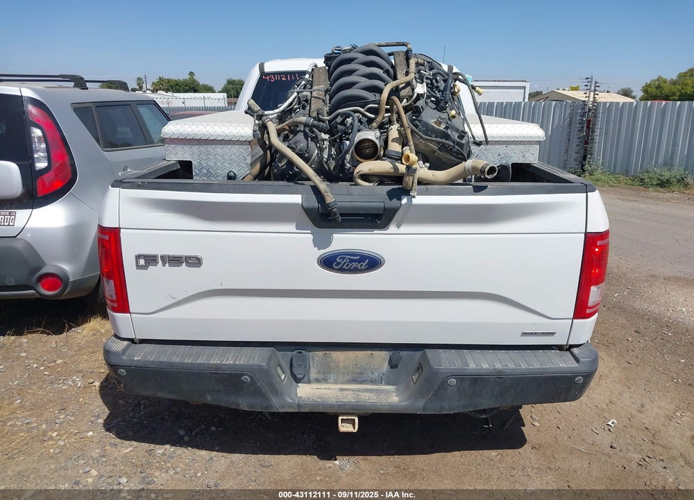 2016 FORD F-150 VIN: 1FTFX1EF7GFB30809