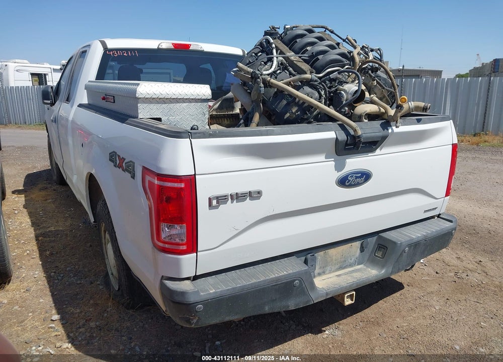 2016 FORD F-150 VIN: 1FTFX1EF7GFB30809