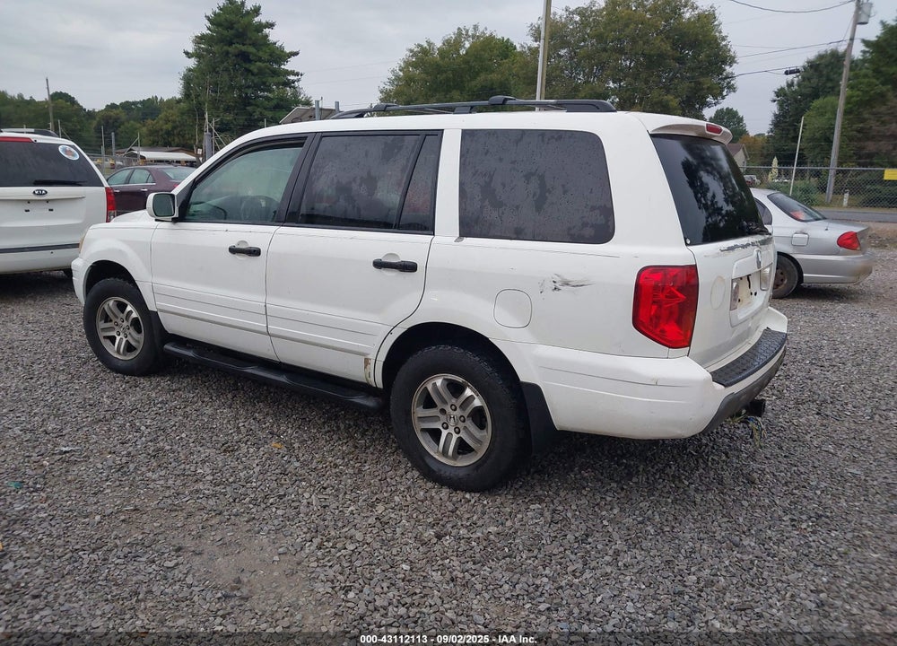 2004 HONDA PILOT EX-L VIN: 5FNYF18684B010153