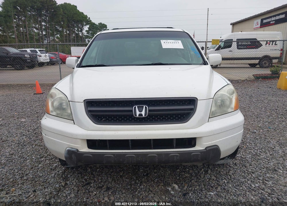 2004 HONDA PILOT EX-L VIN: 5FNYF18684B010153