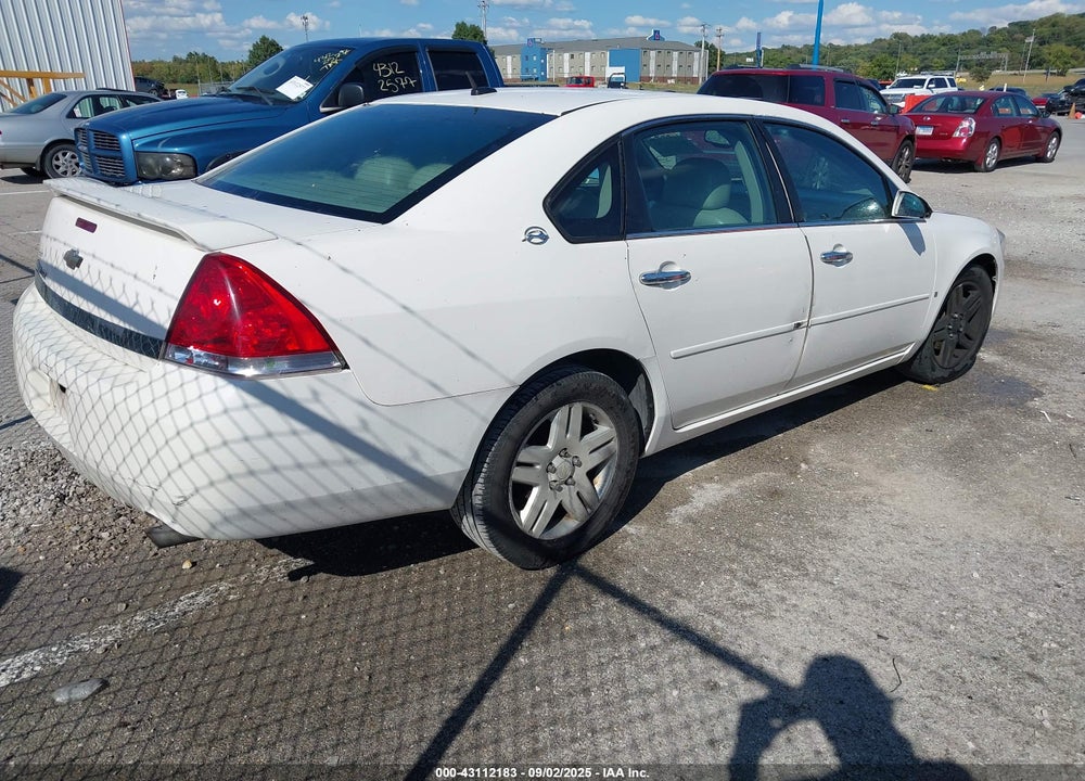 2007 CHEVROLET IMPALA LTZ VIN: 2G1WU58R679230679