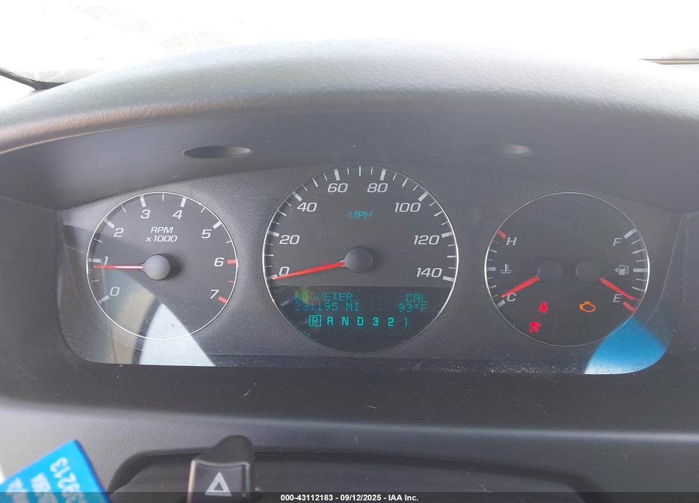 2007 CHEVROLET IMPALA LTZ VIN: 2G1WU58R679230679