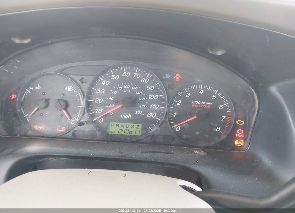 2003 MAZDA MPV ES/LX/LX-SV VIN: JM3LW28A030343309