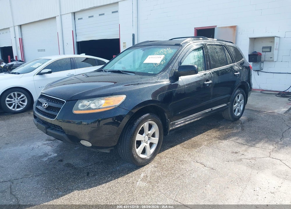 2008 HYUNDAI SANTA FE LIMITED/SE VIN: 5NMSH13E18H209371