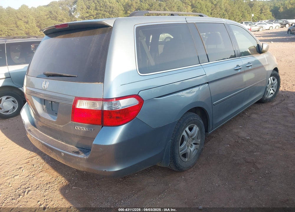 2005 HONDA ODYSSEY EX-L VIN: 5FNRL38785B100826