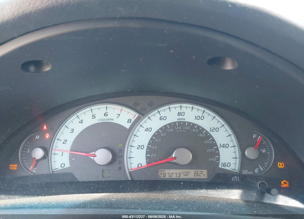 2008 TOYOTA CAMRY VIN: 4T1BK46K38U562011
