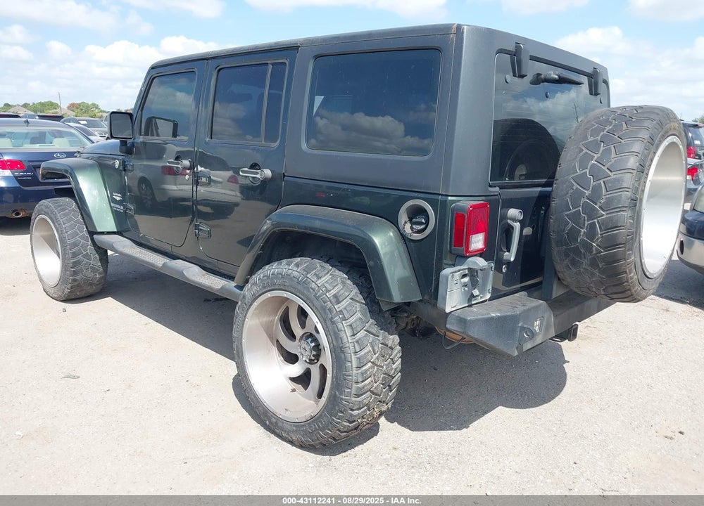 2011 JEEP WRANGLER UNLIMITED VIN: 1J4BA5H18BL547111