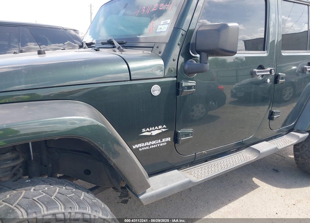 2011 JEEP WRANGLER UNLIMITED VIN: 1J4BA5H18BL547111