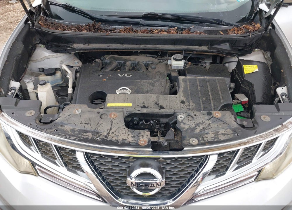 2011 NISSAN MURANO VIN: JN8AZ1MUXBW063396