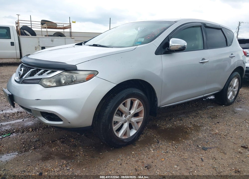 2011 NISSAN MURANO VIN: JN8AZ1MUXBW063396