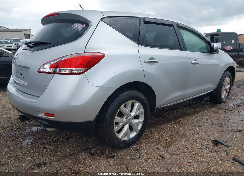 2011 NISSAN MURANO VIN: JN8AZ1MUXBW063396