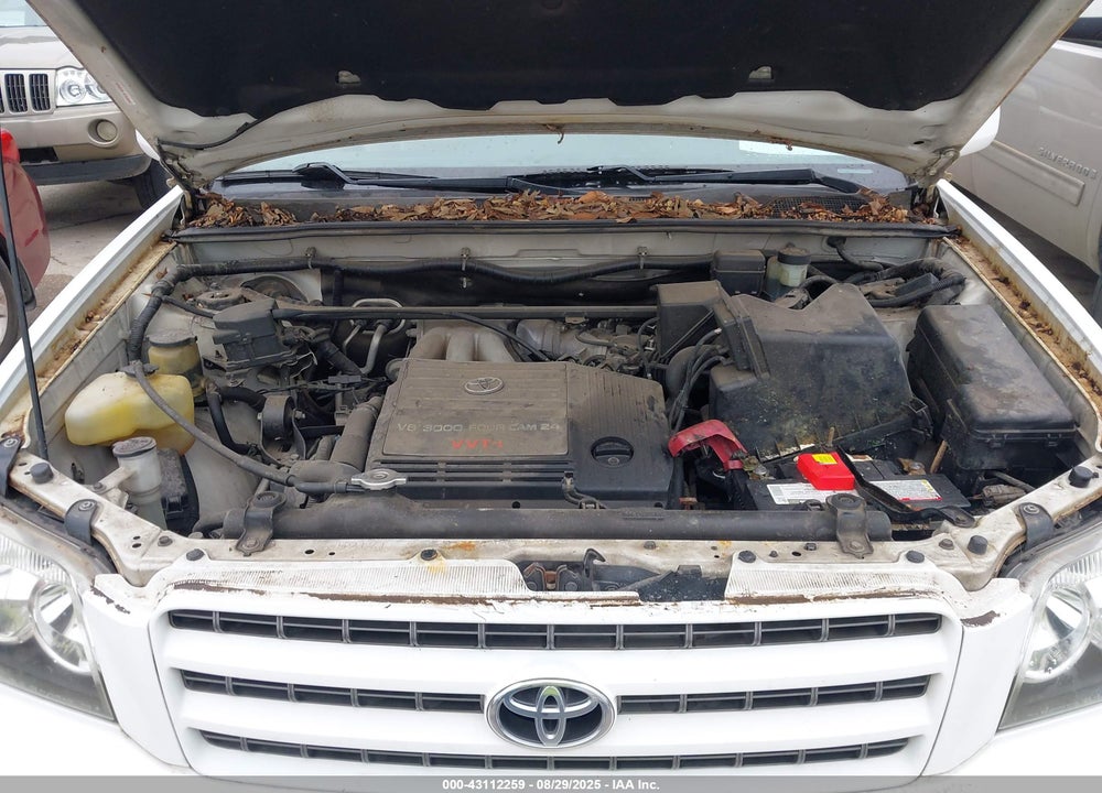 2002 TOYOTA HIGHLANDER LIMITED V6 VIN: JTEGF21A220033760