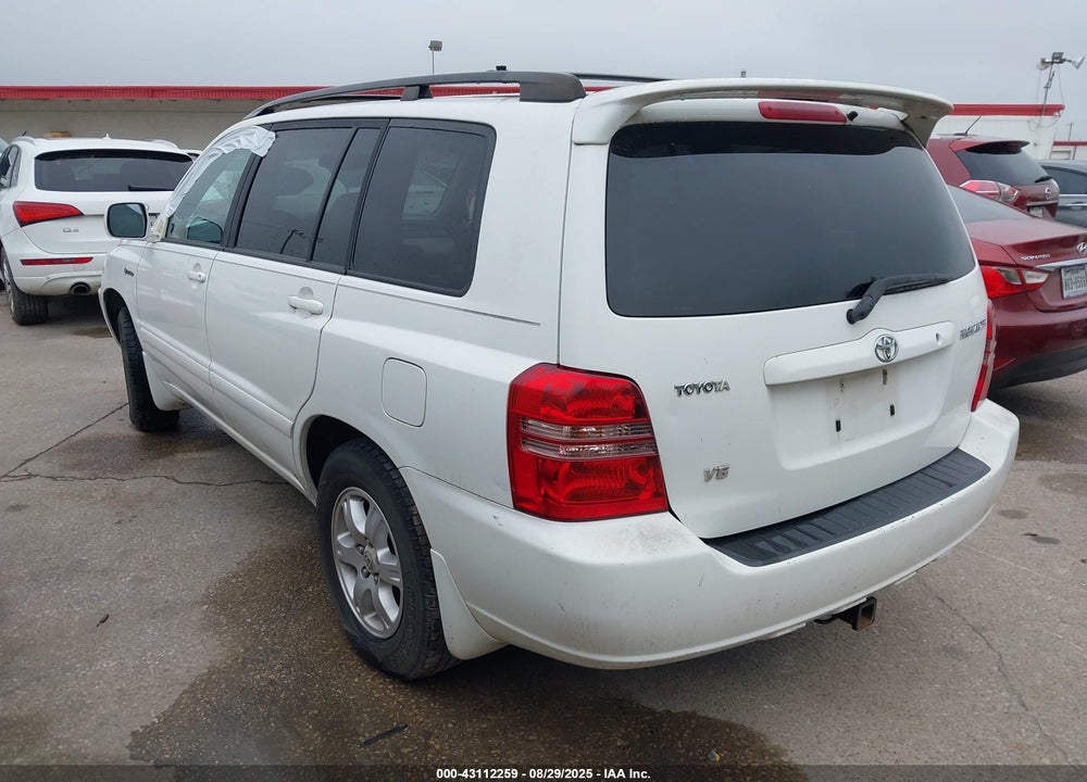 2002 TOYOTA HIGHLANDER LIMITED V6 VIN: JTEGF21A220033760