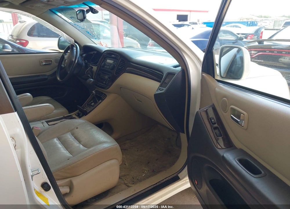 2002 TOYOTA HIGHLANDER LIMITED V6 VIN: JTEGF21A220033760