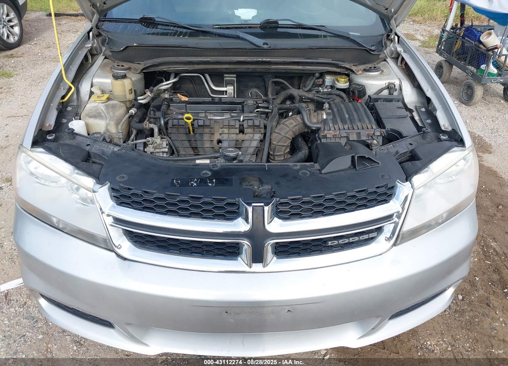 2012 DODGE AVENGER VIN: 1C3CDZCB3CN161778