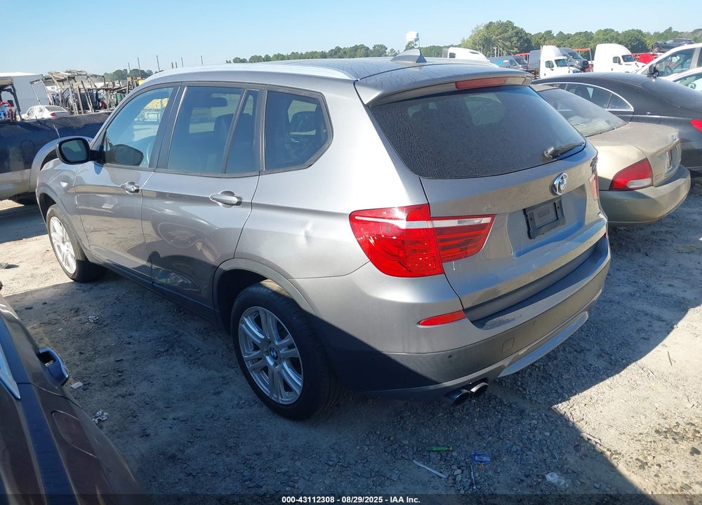 2013 BMW X3 XDRIVE28I VIN: 5UXWX9C58D0D00877