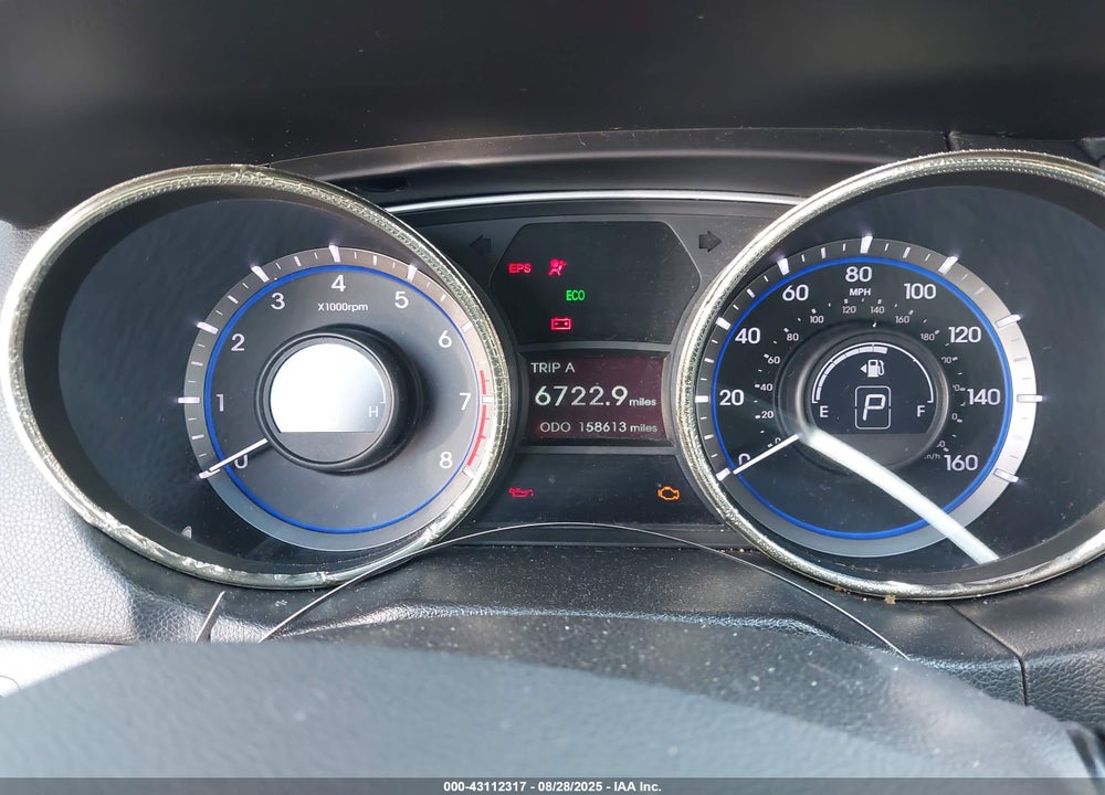 2013 HYUNDAI SONATA VIN: 5NPEB4AC2DH530530