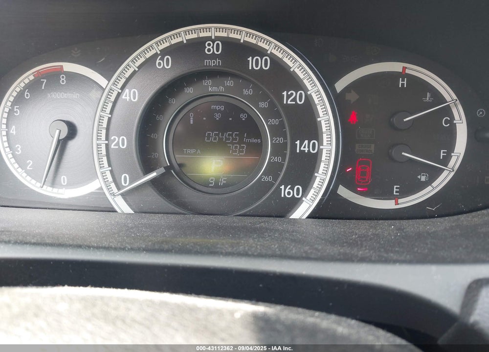 2016 HONDA ACCORD VIN: 1HGCR2F31GA105135