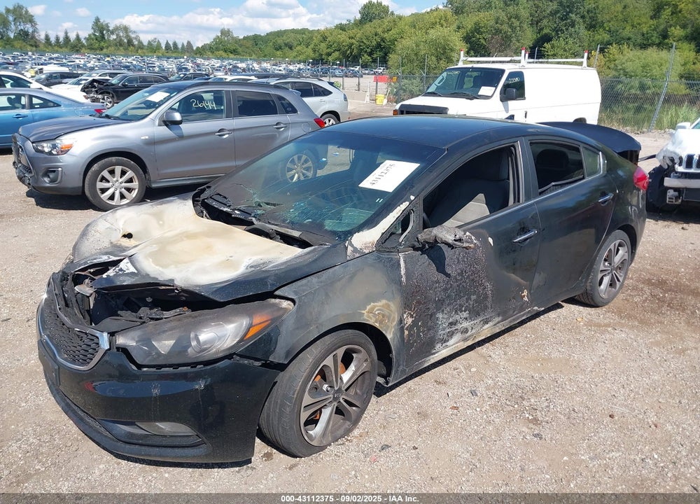 2014 KIA FORTE VIN: KNAFX4A81E5095936