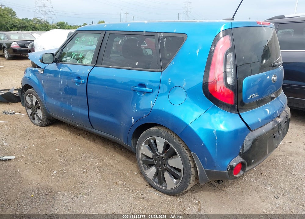 2016 KIA SOUL VIN: KNDJP3A55G7313610