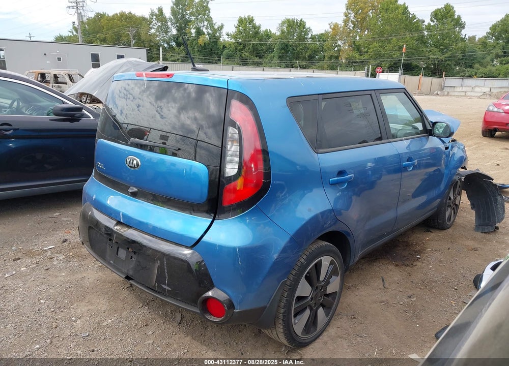 2016 KIA SOUL VIN: KNDJP3A55G7313610