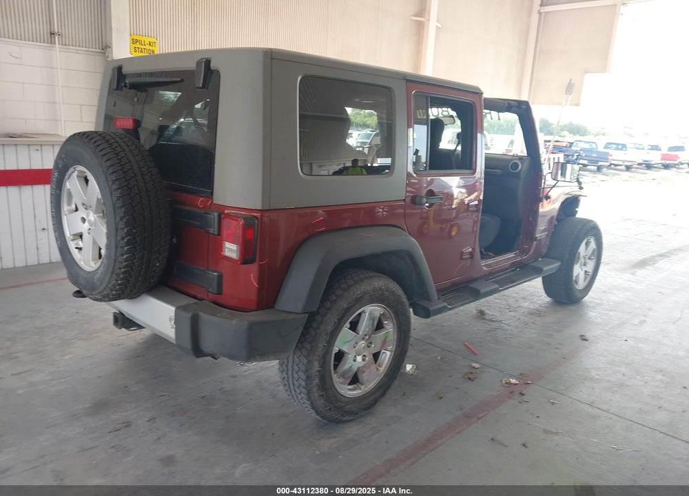 2010 JEEP WRANGLER UNLIMITED VIN: 1J4BA5H10AL135568