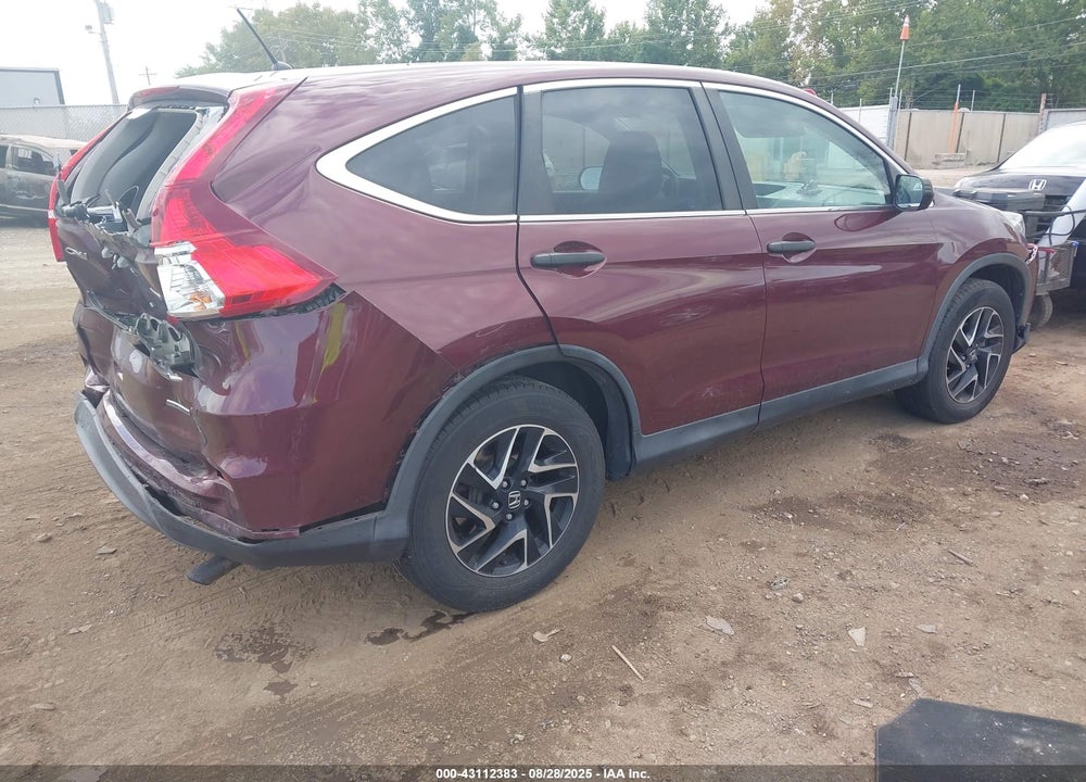 2016 HONDA CR-V VIN: 2HKRM4H47GH668918