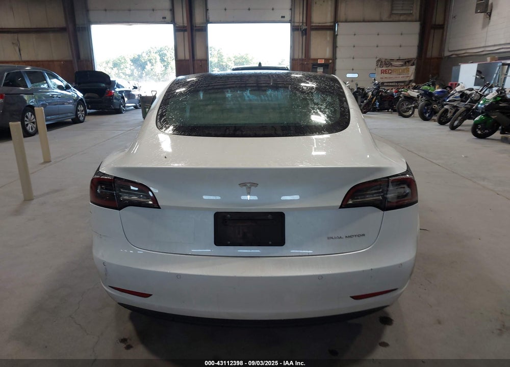2020 TESLA MODEL 3 LONG RANGE DUAL MOTOR ALL-WHEEL DRIVE VIN: 5YJ3E1EB3LF619437
