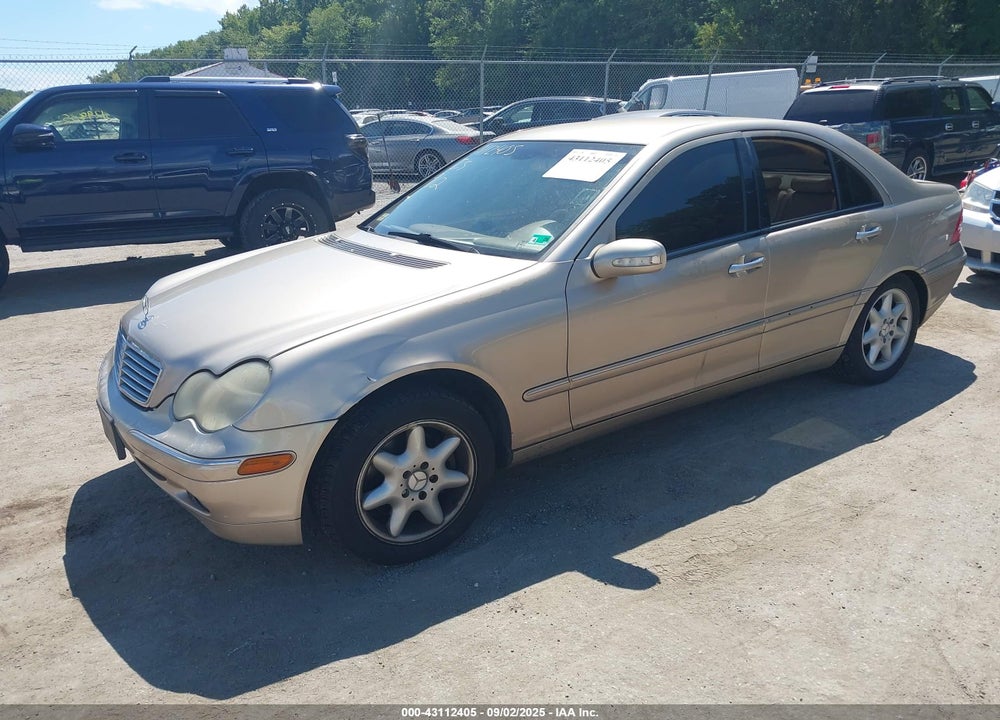 2002 MERCEDES-BENZ C 320 VIN: WDBRF64J42F195787