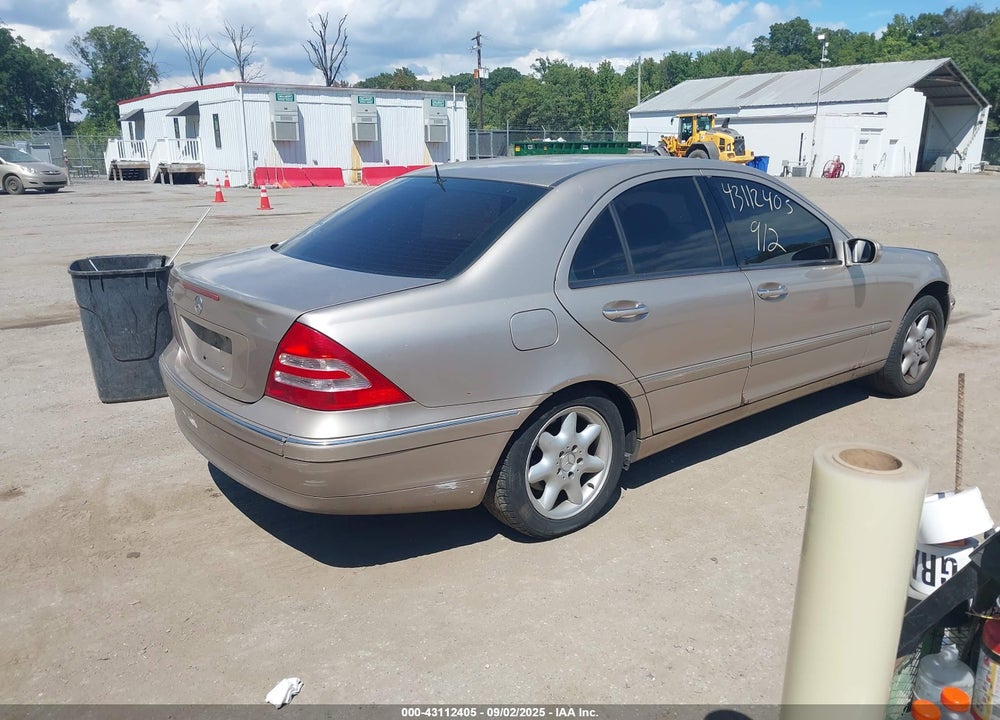 2002 MERCEDES-BENZ C 320 VIN: WDBRF64J42F195787