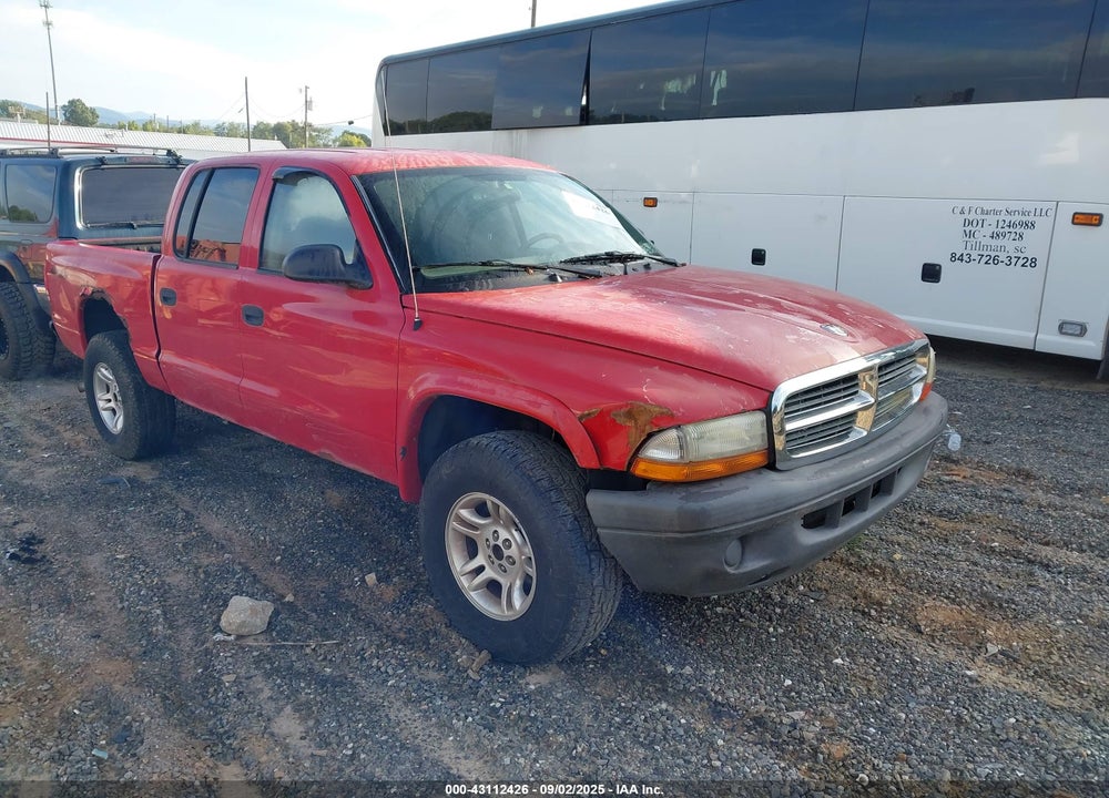 2004 DODGE DAKOTA SPORT/SXT VIN: 1D7HG38N64S770798