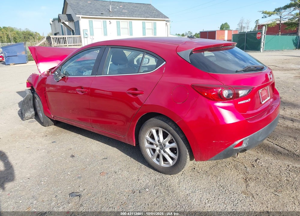 2016 MAZDA 3 I TOURING VIN: JM1BM1L73G1327346