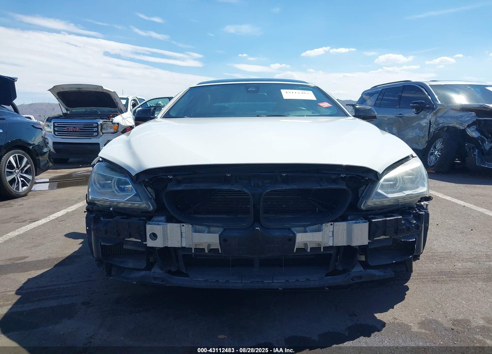 2014 BMW 6 SERIES VIN: WBA6B2C55ED129064