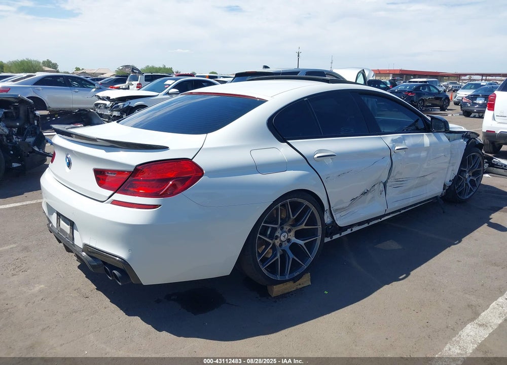 2014 BMW 6 SERIES VIN: WBA6B2C55ED129064